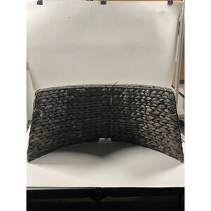 Christmas Artificial Trees Collar Rattan Xmas Woven Wicker Stand Base Cover